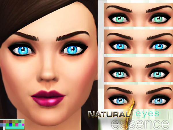  The Sims Resource: Natural essence eyes by Pinkzombiecupcake