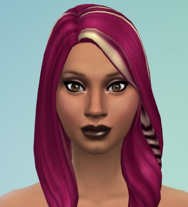  The simsperience: Multi Color Hair