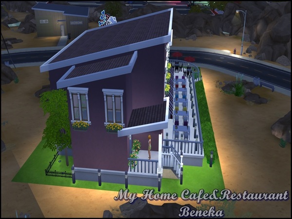 The Sims Resource: My Home Cafe & Restaurant