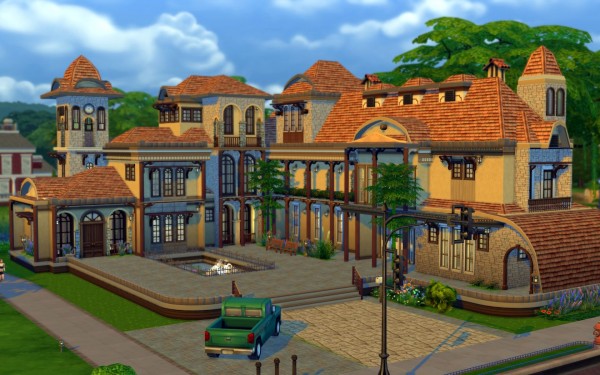 JarkaD Sims 4: Mansion Austin