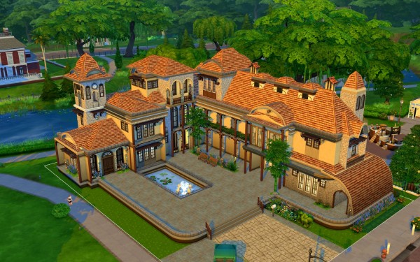 the sims 4 mansion download