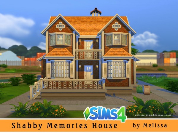  Melissa Sims 4: Shabby Memories House