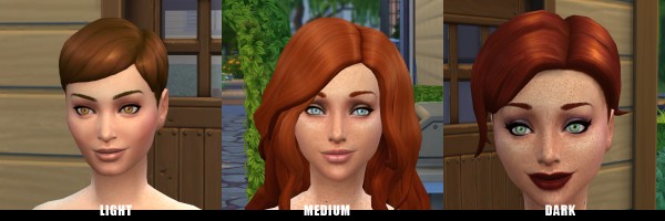  Mod The Sims: Face and body freckles by Nyakai