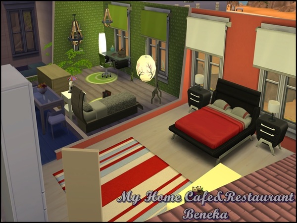  The Sims Resource: My Home Cafe & Restaurant