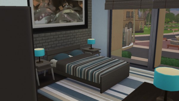  Mod The Sims: Modern Oasis  Modern Family Home by RayanStar