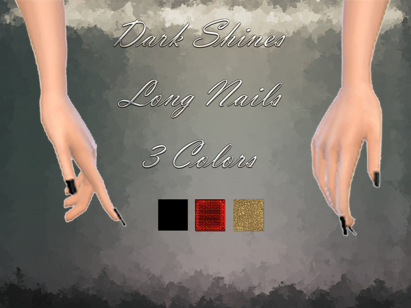  The Sims Resource: Dark Shines Set*Top, Skirt, Nails, Horns by Notegain