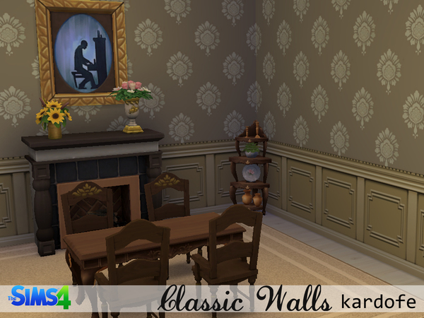  The Sims Resource: Classic walls by kardofe