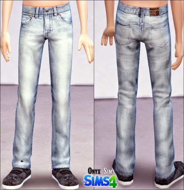 Onyx Sims: Boys jeans • Sims 4 Downloads