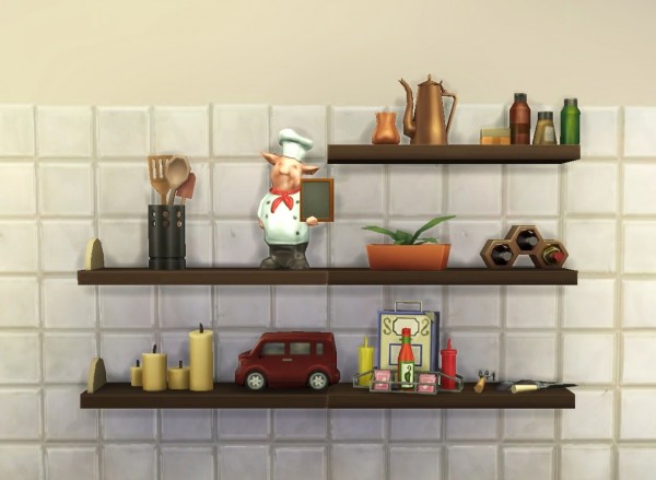  Mod The Sims: Clutter Anywhere by plasticbox