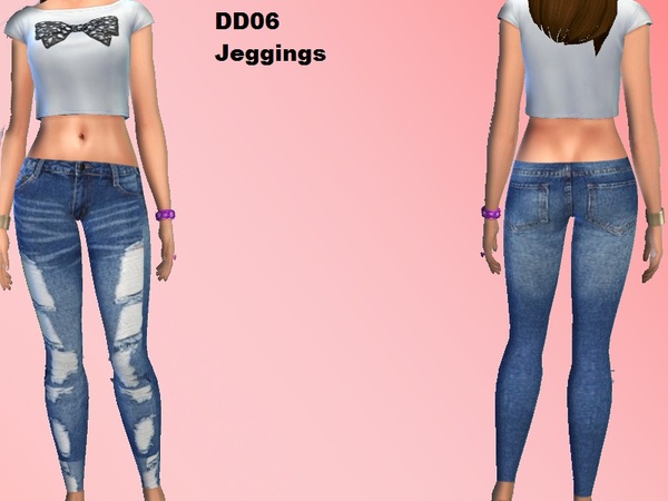  The Sims Resource: Leggings set by DivaDelic06