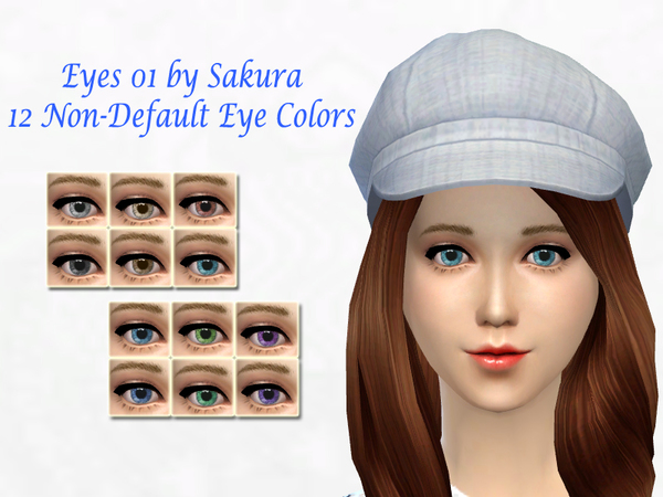  The Sims Resource: Eyes 01 by SakuraPhan