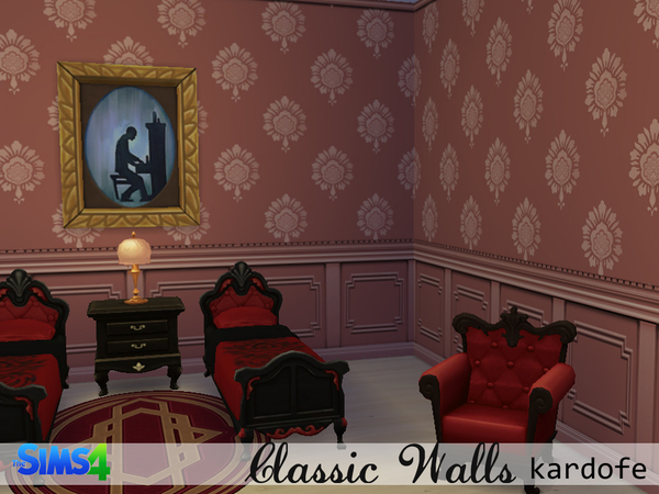  The Sims Resource: Classic walls by kardofe