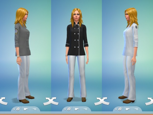  Mod The Sims: Chef Outfit by Snaitf