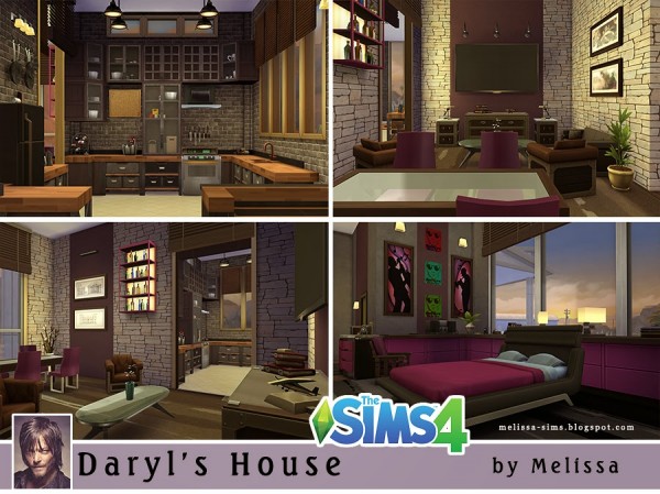  Melissa Sims 4: Daryls House