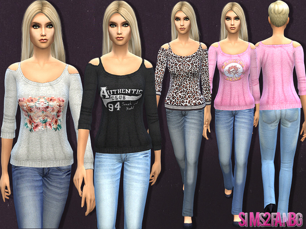  The Sims Resource: Casual set by sims2fanbg