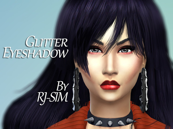 The Sims Resource: Glitter Eyeshadow by RJ SIM