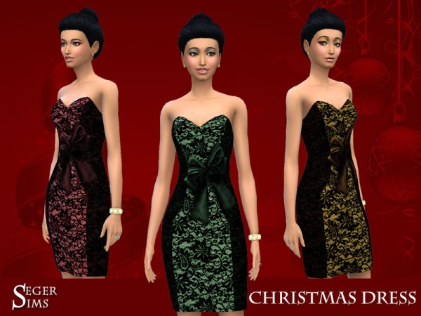  The Sims Resource: 8 Lace Dresses by Seger Sims