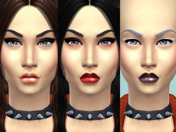 The Sims Resource: Glitter Eyeshadow by RJ SIM