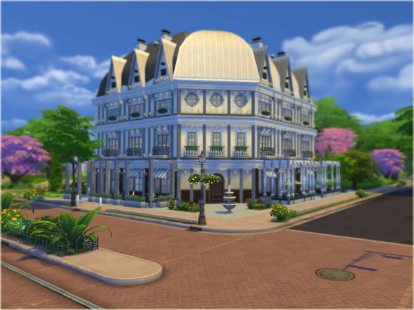  The Sims Resource: Roofs of Paris Danuta720