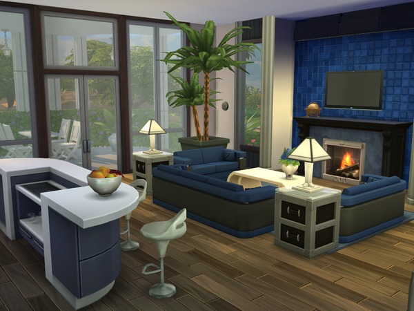  The Sims Resource: The VAULT residential house