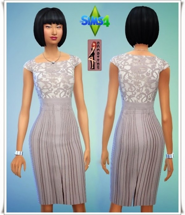  Annett`s Sims 4 Welt: Party Dress Clara