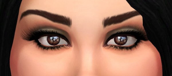  Mod The Sims: Lana   Brown Eyes Set by ZoraVenka