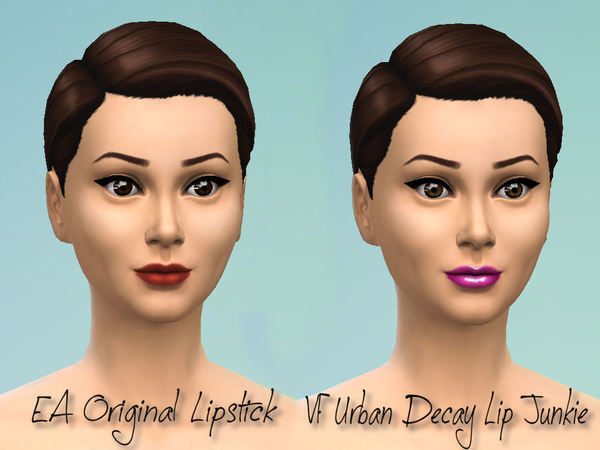  The Sims Resource: Urban Decay Lip Junkie Collection by fortunecookie1