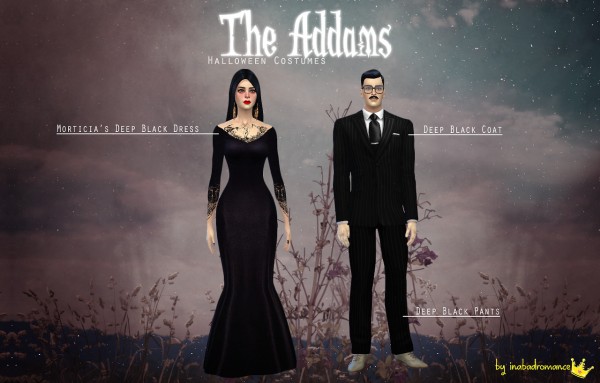  In a bad romance: Morticia & Gomez Addams clothing