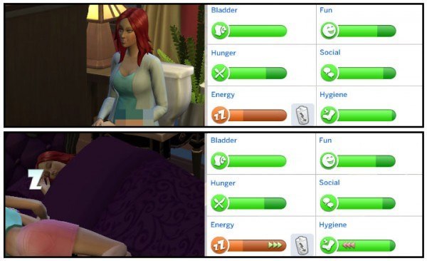  Mod The Sims: Use Toilet Before Sleep by mrclopes