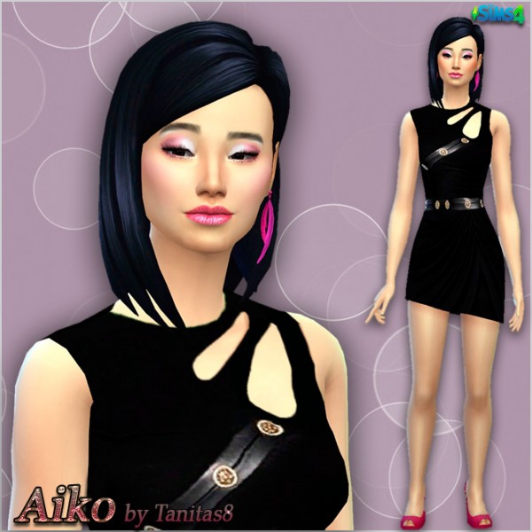  Sims Creativ: Aiko by Tanitas8