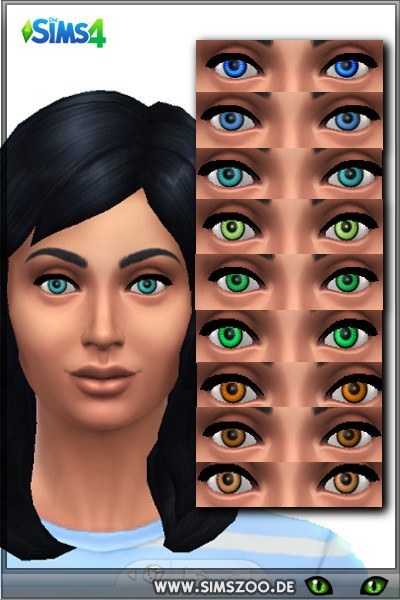  Blackys Sims 4 Zoo: Nicy1 Eyes 4