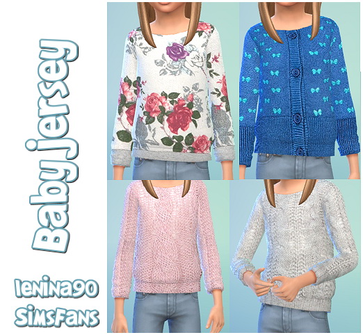  Sims Fans: Baby Jersey by lenina20