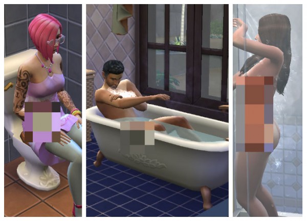  Mod The Sims: Preferencial Toilet/Shower/Bath by mrclopes