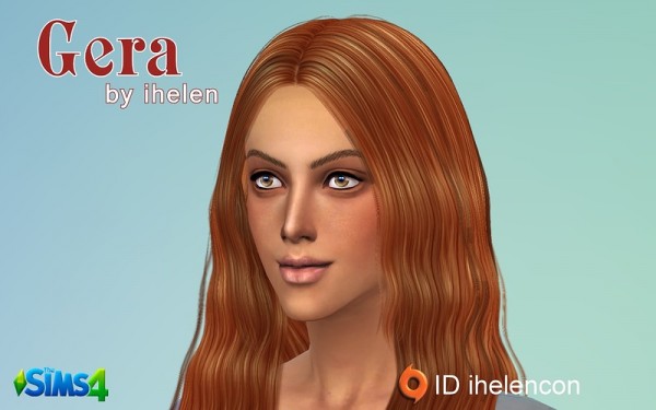  Ihelen Sims: Gera female sims model by Ihelen