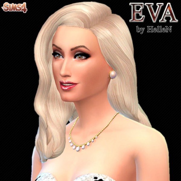  Sims Creativ: Eva by HelleN