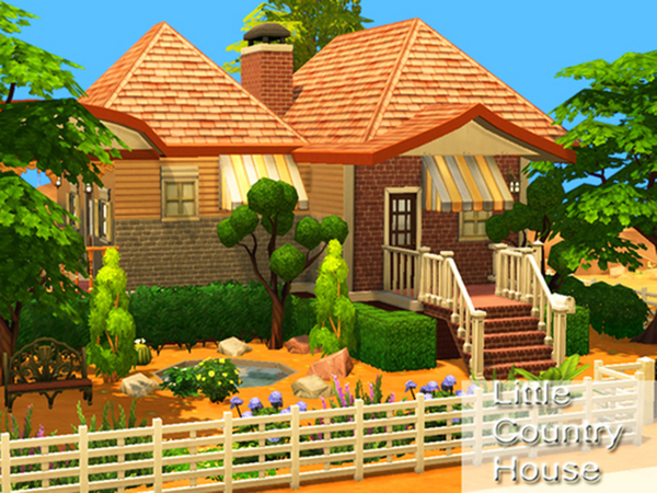  The Sims Resource: Little country house by Pinkzombiecupcake