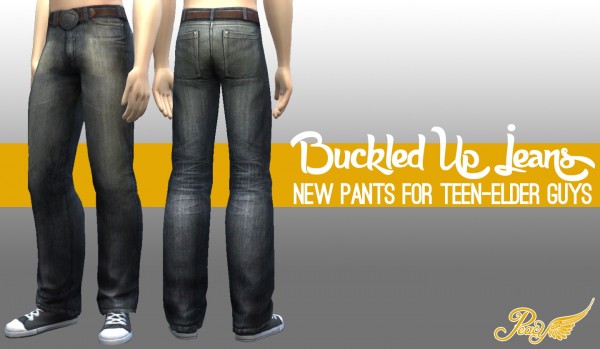  Simsational designs: Buckled Up Jeans