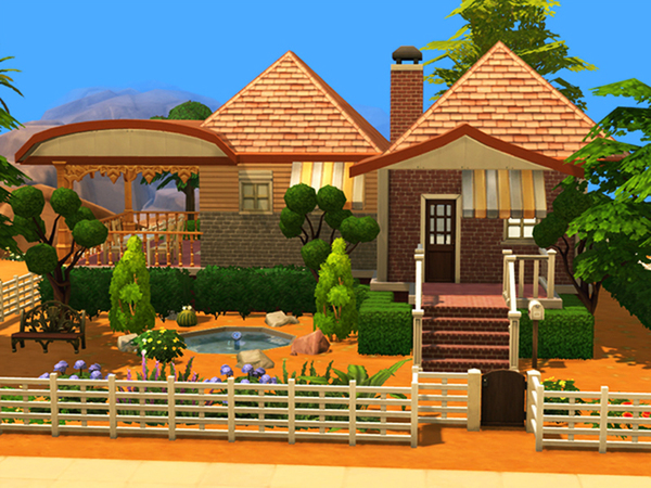  The Sims Resource: Little country house by Pinkzombiecupcake