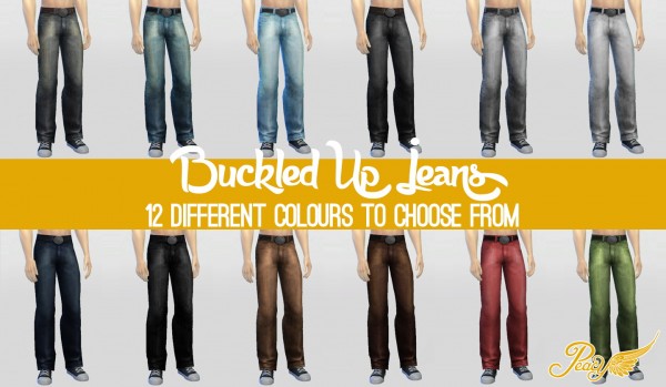  Simsational designs: Buckled Up Jeans