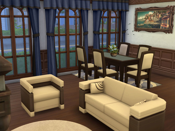  The Sims Resource: WillowBank house by FarynGal