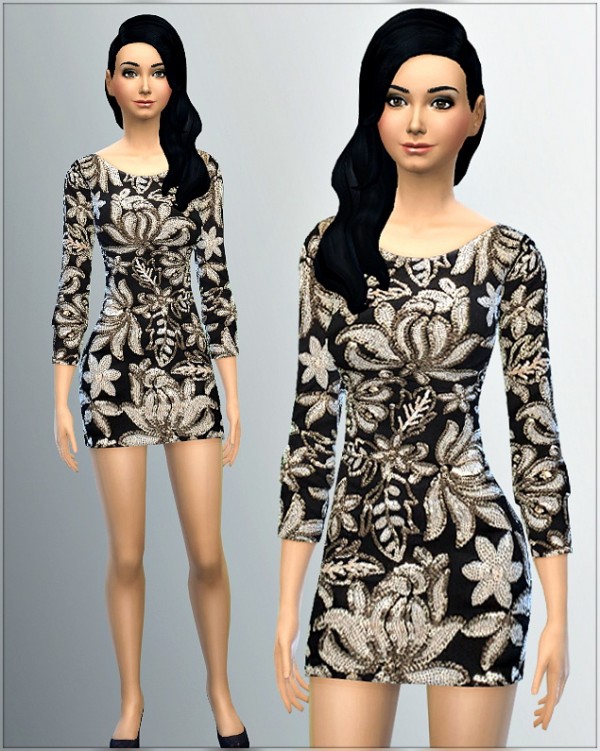  Irida Sims 4: Dress 5 I