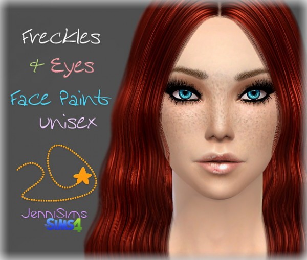 Jenni Sims: Freckles&Eyes