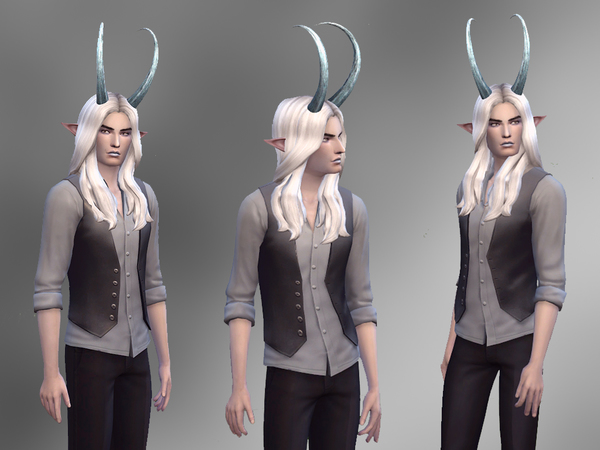  The Sims Resource: Betrayal Horn Accessory by Notegain