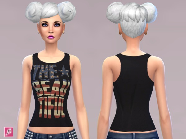  The Sims Resource: The Beautiful Top by Alexandra Sine