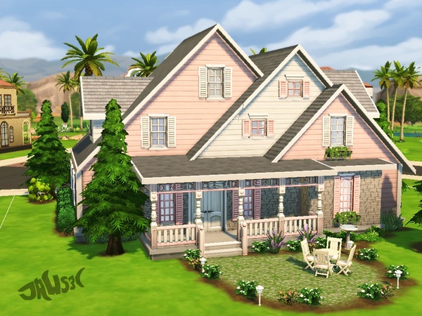  The Sims Resource: Rosewood Drive residential lot by Jaws3