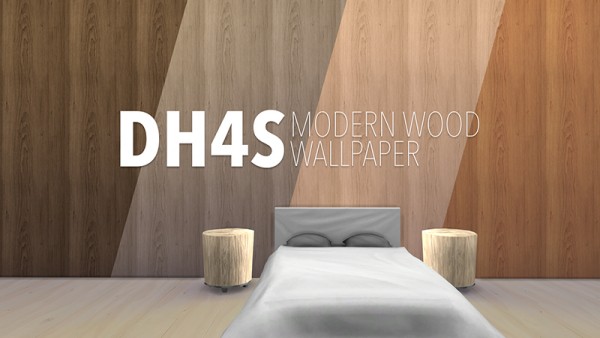  DH4S: Modern Wood Wallpaper