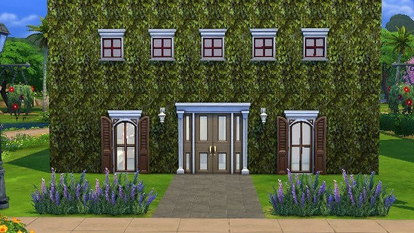 Mod The Sims:  Ivy wall by malicieuse75 