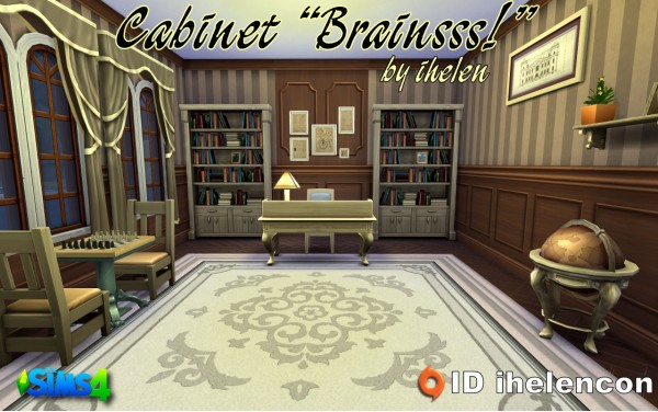  Ihelen Sims: Cabinet Brainsss! by ihelen