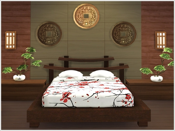 The Sims Resource: Asian bedroom by Severinka