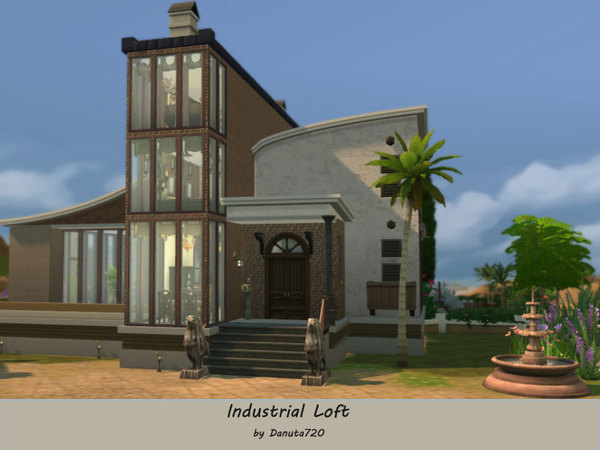  The Sims Resource: Industrial Loft by Danuta720